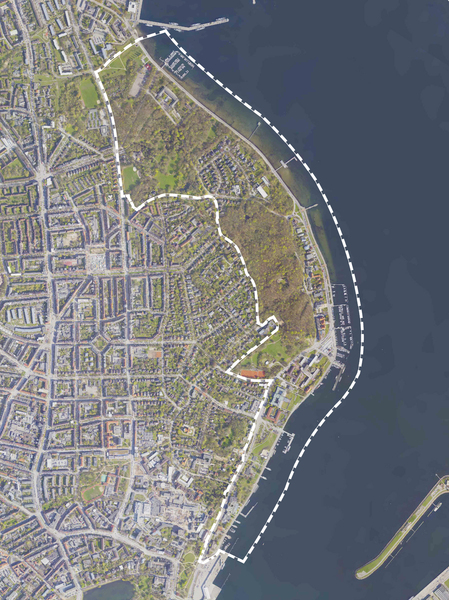 Luftbild untersuchungsgebiet