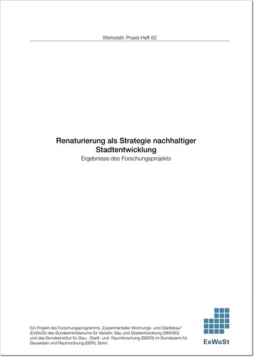 Renaturierung als Strategie nachhaltiger Stadtentwicklung